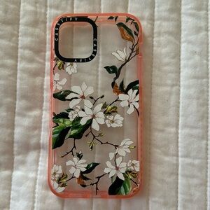 Casetify magnolia branch iPhone 12 case
